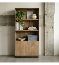 Zona-Design Regał OHIO 180 cm drewno mango