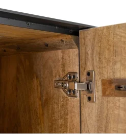 Zona-Design Regał OHIO 181 cm drewno mango naturalne
