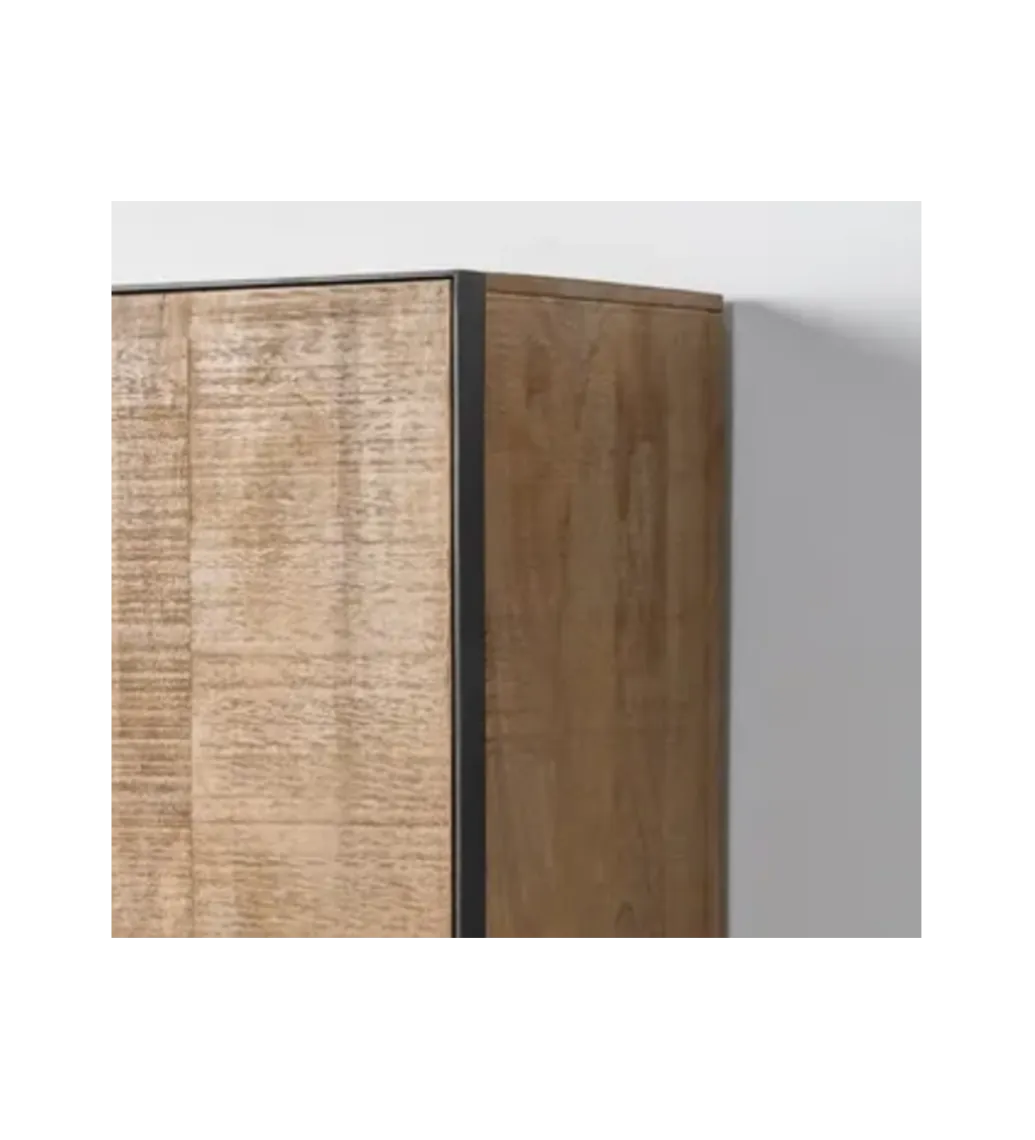 Zona-Design Regał OHIO 181 cm drewno mango naturalne