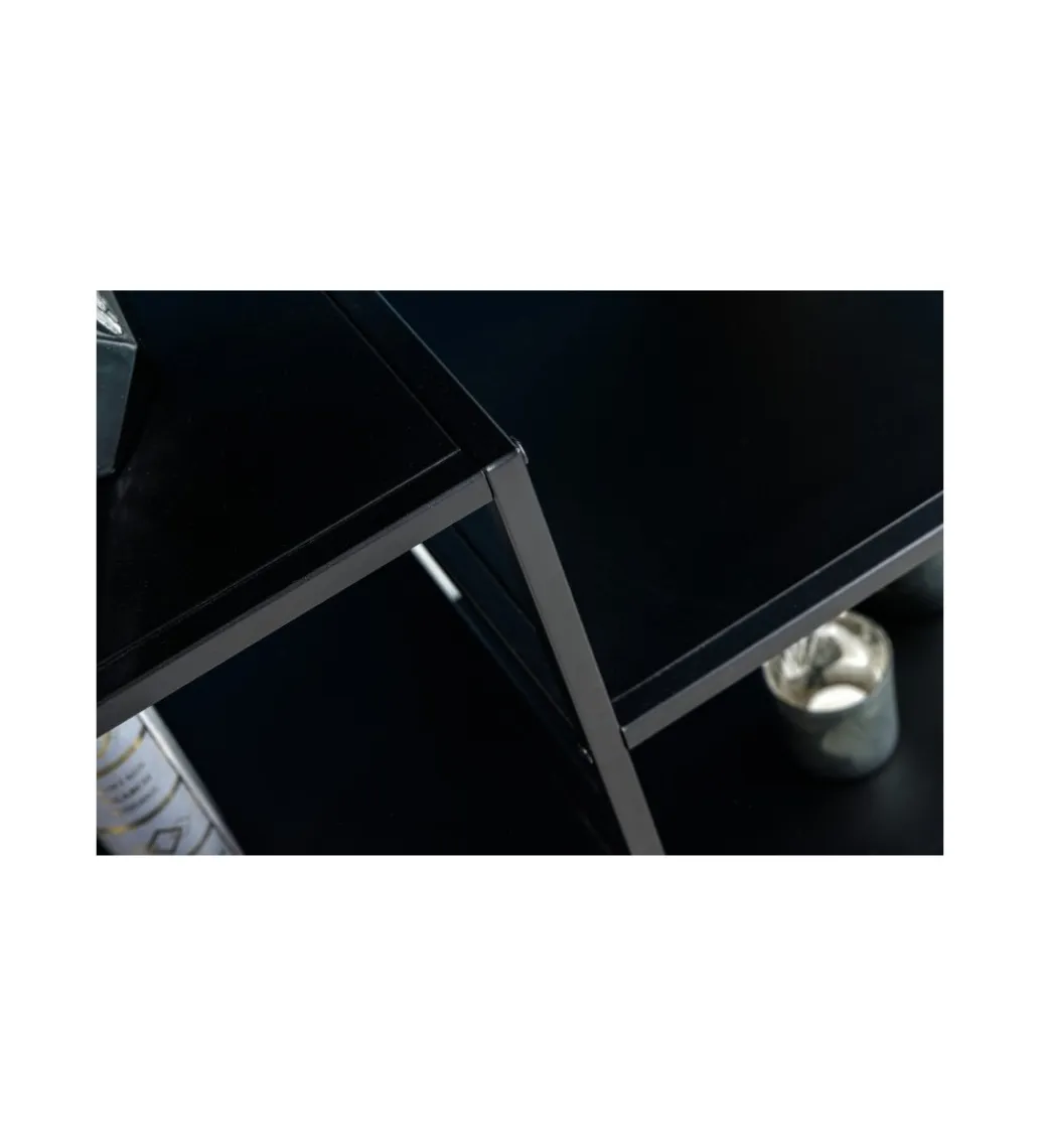 Invicta Interior Regał OLIMPIA 90 cm czarny