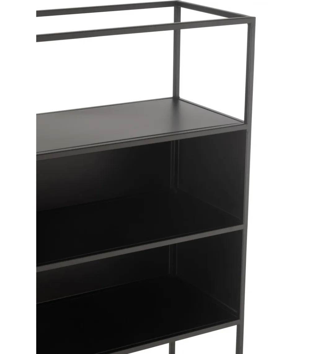J-Line Regał Square 55 cm czarny