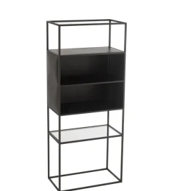 J-Line Regał Square 55 cm czarny