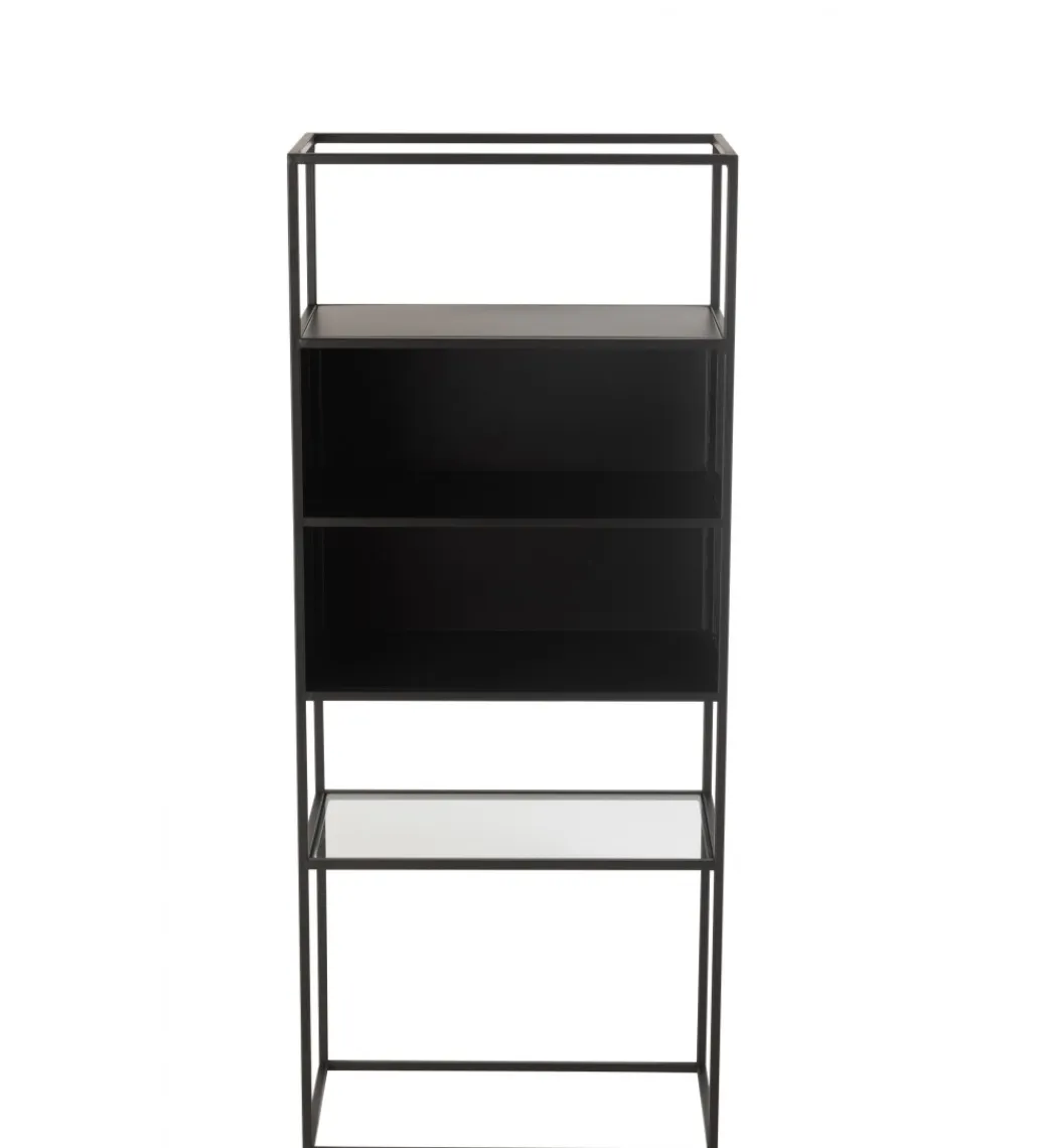 J-Line Regał Square 55 cm czarny