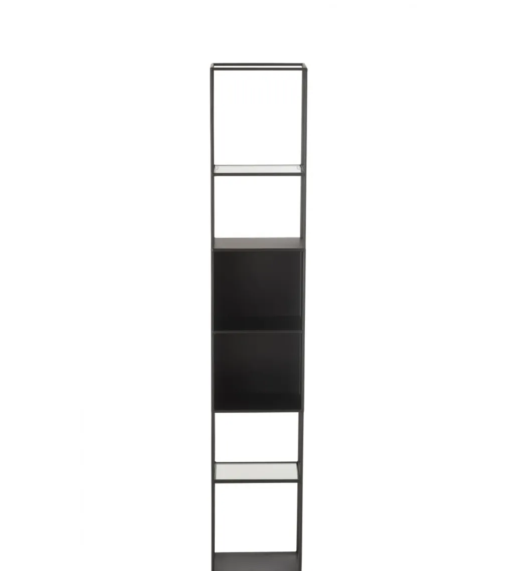 J-Line Regał Square 25 cm czarny