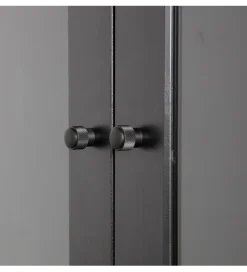 WOOOD Regał XAM 155 cm drewno sosny czarny