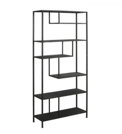 L&L Regał YLAYA 213 cm antyczny czarny