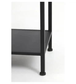 L&L Regał YVANA 200 cm czarny matt