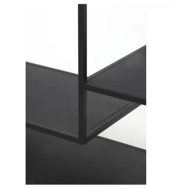L&L Regał YVANA 200 cm czarny matt