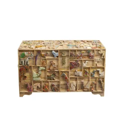 Dzieci KDesign Skrzynia ZOO 81 x 47 cm