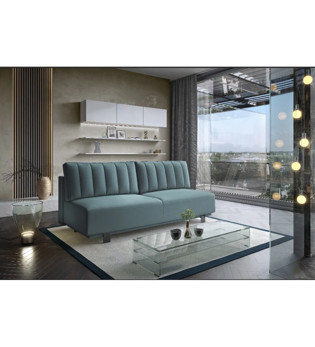 Comforteo Sofa ALEXANDRA Olivio 200 cm z funkcją spania