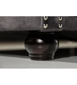 Invicta Interior Sofa ARIELLE Chesterfield 205 Cm szary aksamit