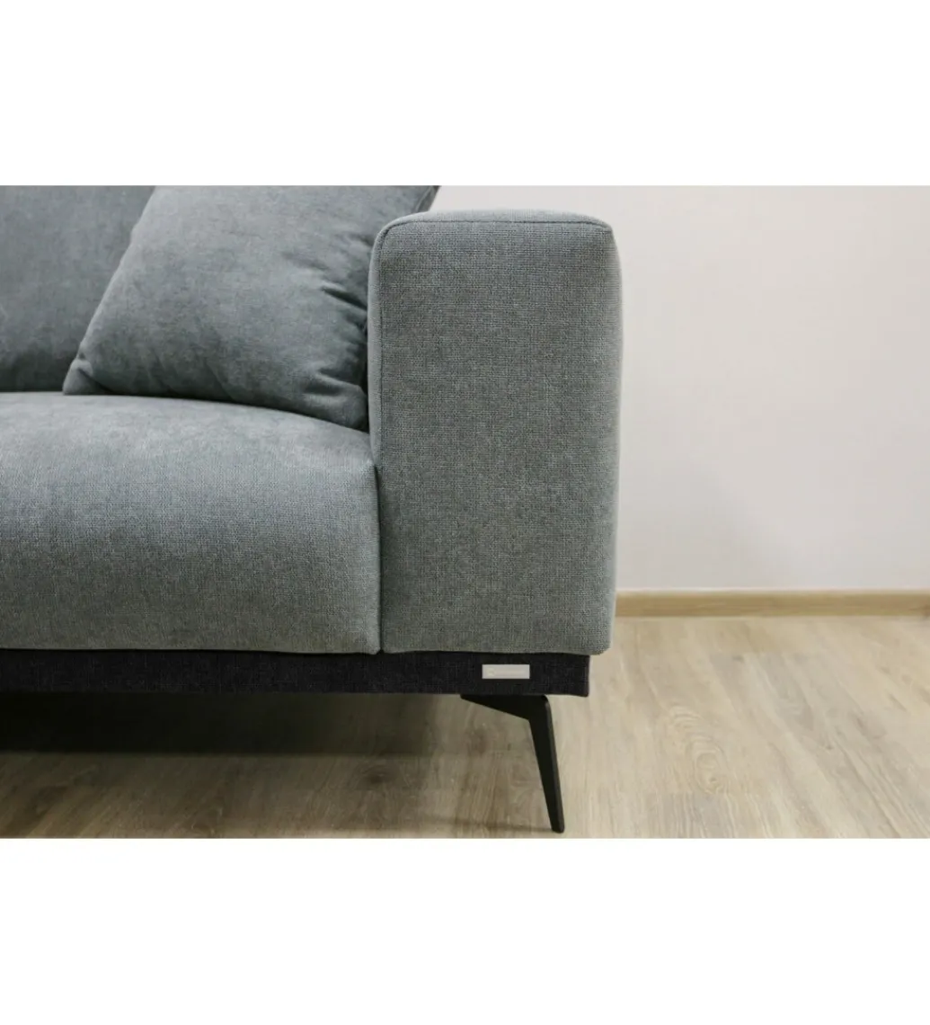Comforteo Sofa ARIELLE Chesterfield 205 cm zielona