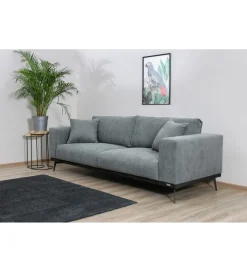 Comforteo Sofa ARIELLE Chesterfield 205 cm zielona