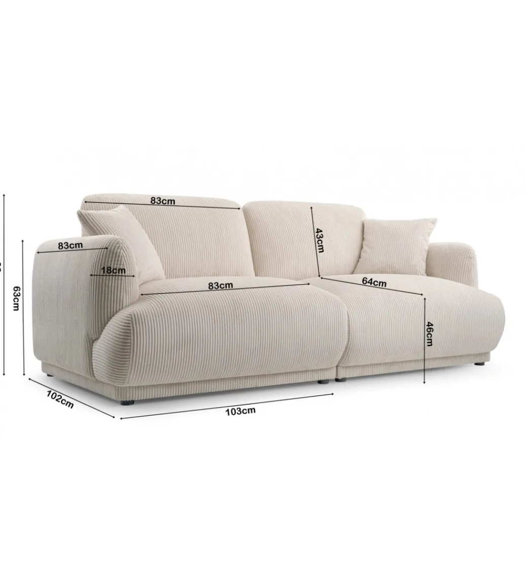 Kmeble Sofa CHACCO 206 cm