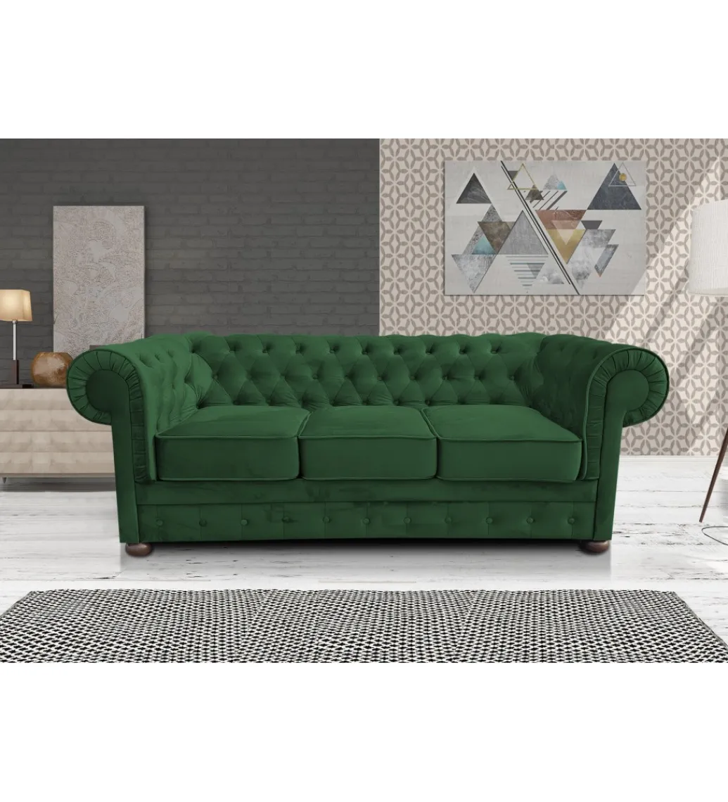 Zona-Design Sofa Chesterfield BAROZZI Modern Barock Clasic z funkcją spania