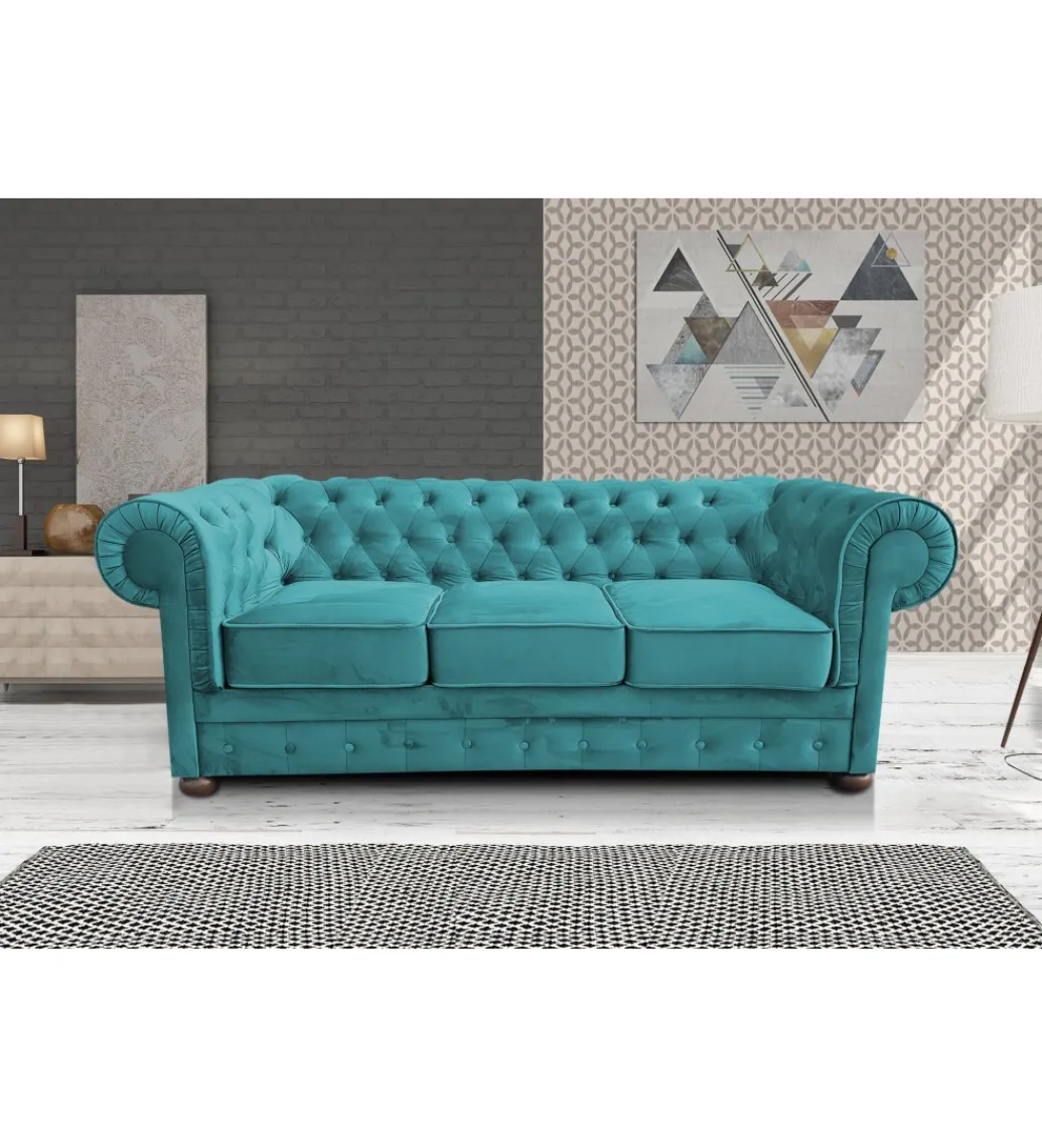 Zona-Design Sofa Chesterfield BAROZZI Modern Barock Clasic z funkcją spania