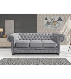 Zona-Design Sofa Chesterfield BAROZZI Modern Barock Clasic z funkcją spania