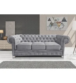 Zona-Design Sofa Chesterfield BAROZZI Modern Barock Clasic z funkcją spania