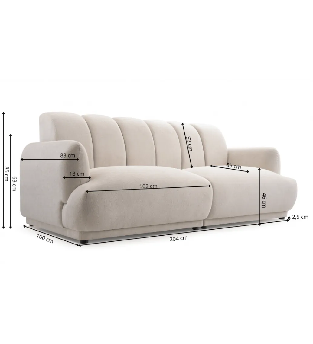 Kmeble Sofa COLESTUS 204 cm