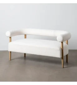 Zona-Design Sofa dwuosobowa ARO 143 cm beżowa