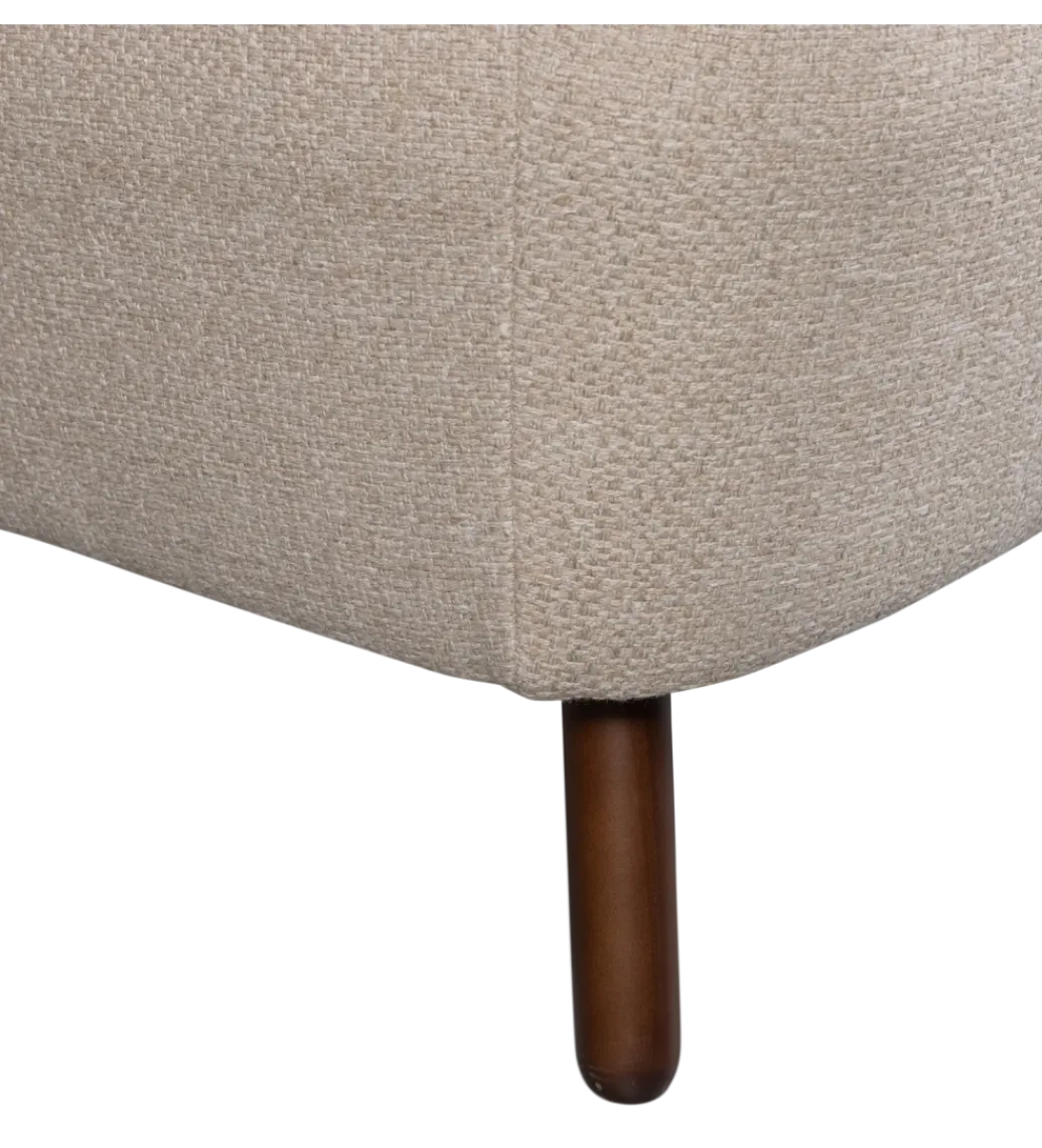 WOOOD Sofa dwuosobowa MEFO 165 cm taupe