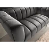 Invicta Interior - przedsprzedaż Sofa dwuosobowa Scarlett 165 cm szara