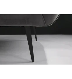 Invicta Interior - przedsprzedaż Sofa dwuosobowa Scarlett 165 cm szara