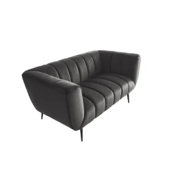 Invicta Interior - przedsprzedaż Sofa dwuosobowa Scarlett 165 cm szara