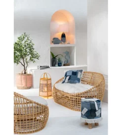 J-Line Sofa ELISE 137 cm rattan