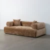 DENZO Sofa GATAR 230 cm ochra