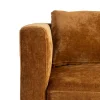 Zona-Design Sofa MODERN BAROCK 240 cm aksamitna musztardowo-żółta