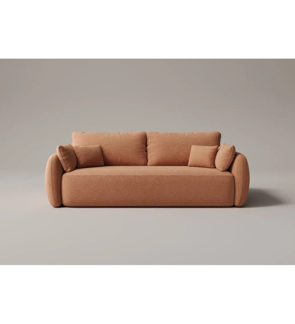 Comforteo Sofa MORETTI 238 cm z funkcją spania z pojemnikiem na pościel