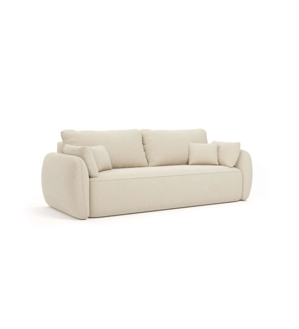 Comforteo Sofa MORETTI 238 cm z funkcją spania z pojemnikiem na pościel