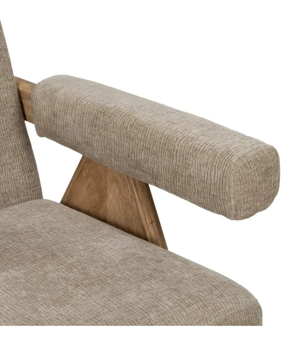 Zona-Design Sofa NAMGAN 134 cm beżowy naturalny