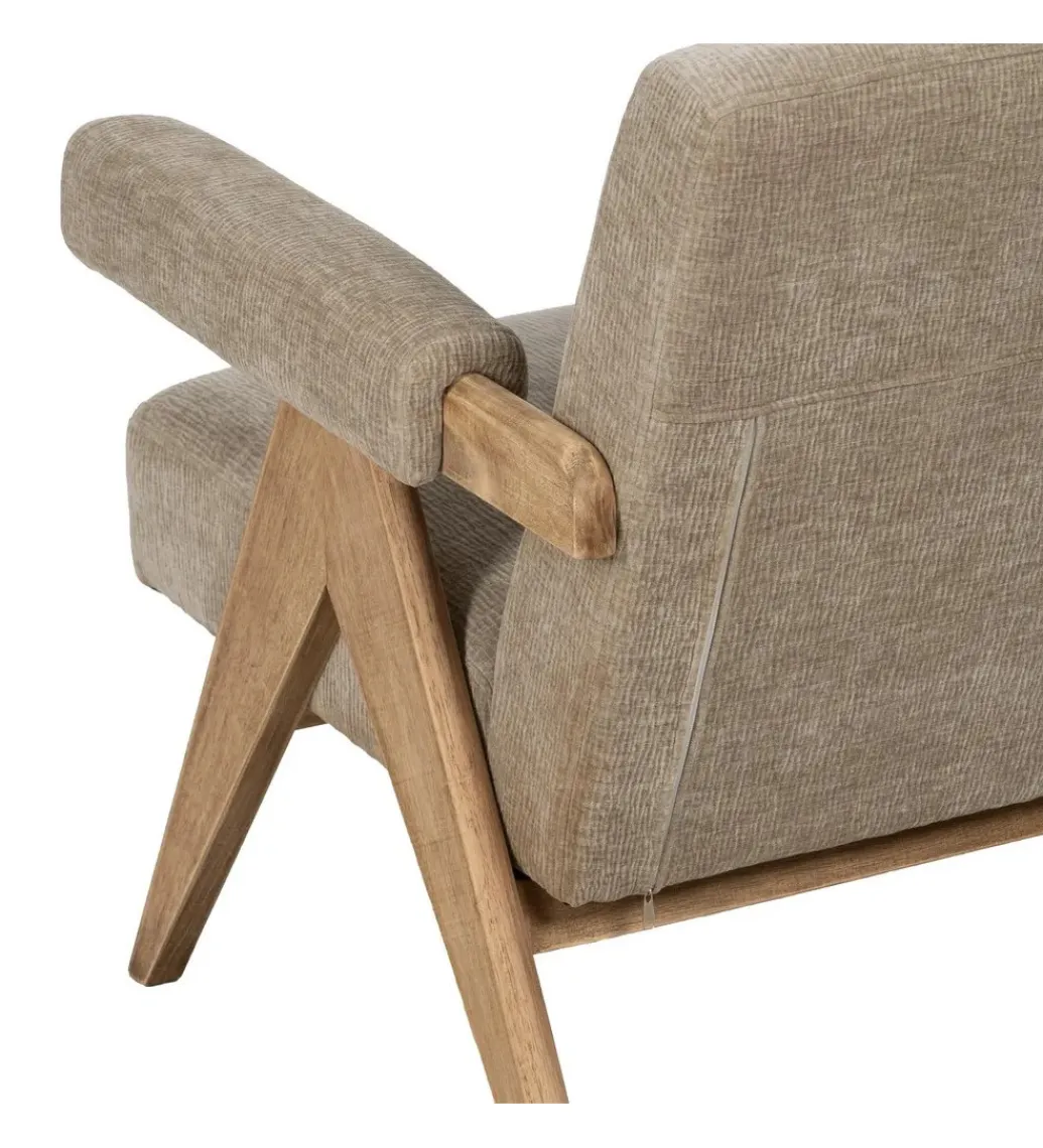 Zona-Design Sofa NAMGAN 134 cm beżowy naturalny