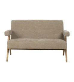 Zona-Design Sofa NAMGAN 134 cm beżowy naturalny