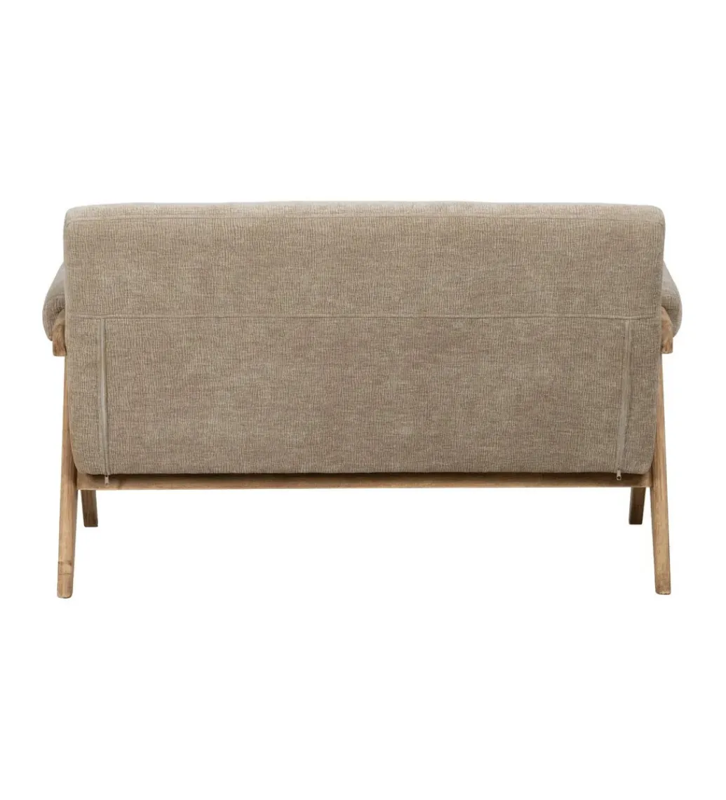 Zona-Design Sofa NAMGAN 134 cm beżowy naturalny