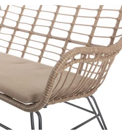 Zona-Design Sofa ogrodowa ARIKI 121 cm naturalna