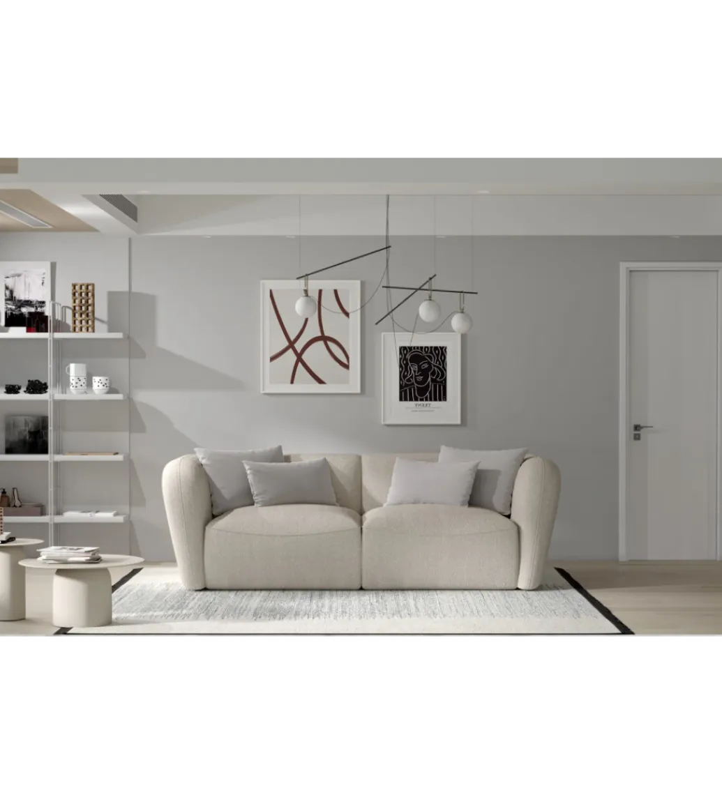 Wersal Sofa PALLADIO 212 cm z regulowanymi zagłówkami