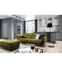 ELTAP Sofa rozkładana BELLIS 220 cm z funkcją spania
