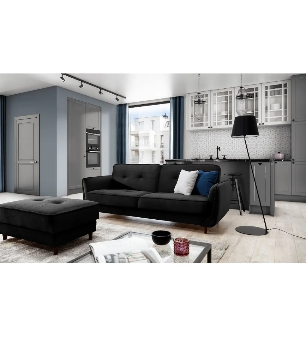 ELTAP Sofa rozkładana BELLIS 220 cm z funkcją spania