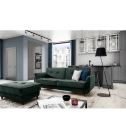 ELTAP Sofa rozkładana BELLIS 220 cm z funkcją spania