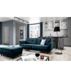 ELTAP Sofa rozkładana BELLIS 220 cm z funkcją spania