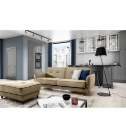 ELTAP Sofa rozkładana BELLIS 220 cm z funkcją spania