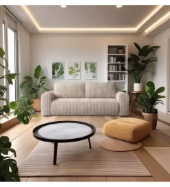 ZDDESIGN Sofa rozkładana KIOTO 245 cm z funkcją spania