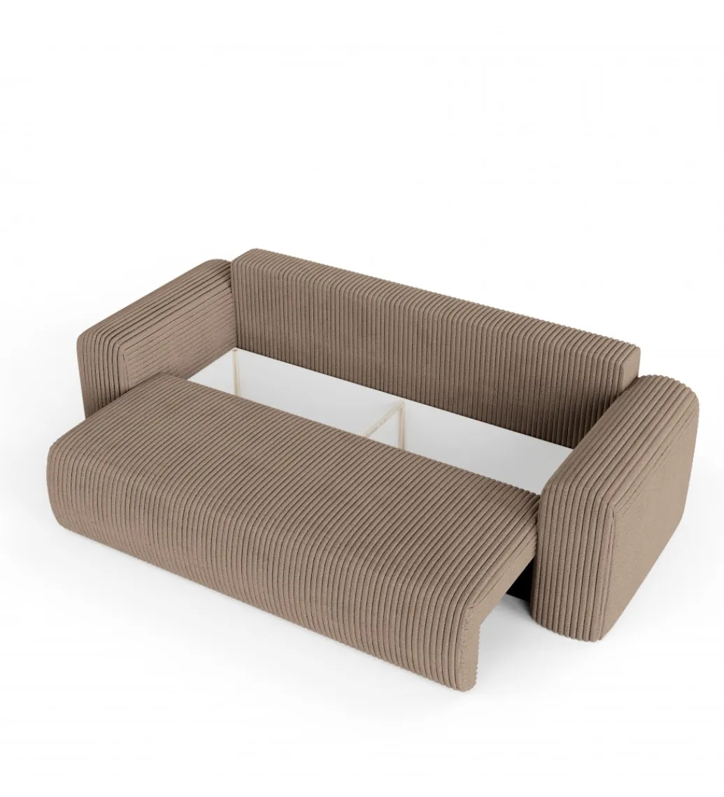 ZDDESIGN Sofa rozkładana KIOTO 245 cm z funkcją spania