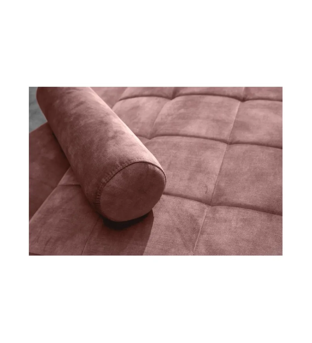 Invicta Interior - przedsprzedaż Sofa rozkładana MANILLA 196 cm różowa