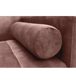 Invicta Interior - przedsprzedaż Sofa rozkładana MANILLA 196 cm różowa