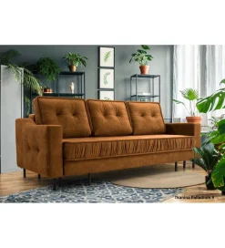 Kmeble Sofa rozkładana SAMANTA 233 cm z funkcją spania