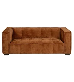 DENZO Sofa SIBARIS 218 cm ceglasta